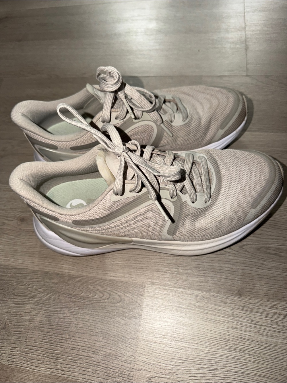 Women’s Lululemon Blissfeel Tan tennis shoes